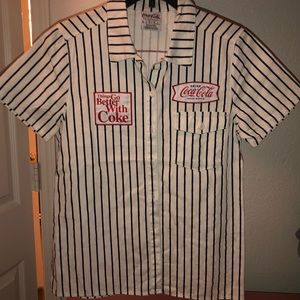 CocaCola Button Down Shirt